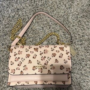 Coach Floral Pink and Gold Women's Bag